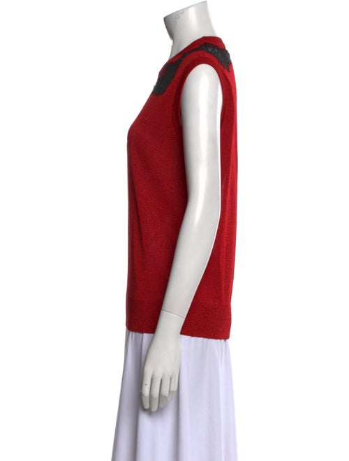 Dolce & Gabbana Crew Neck Sleeveless Top