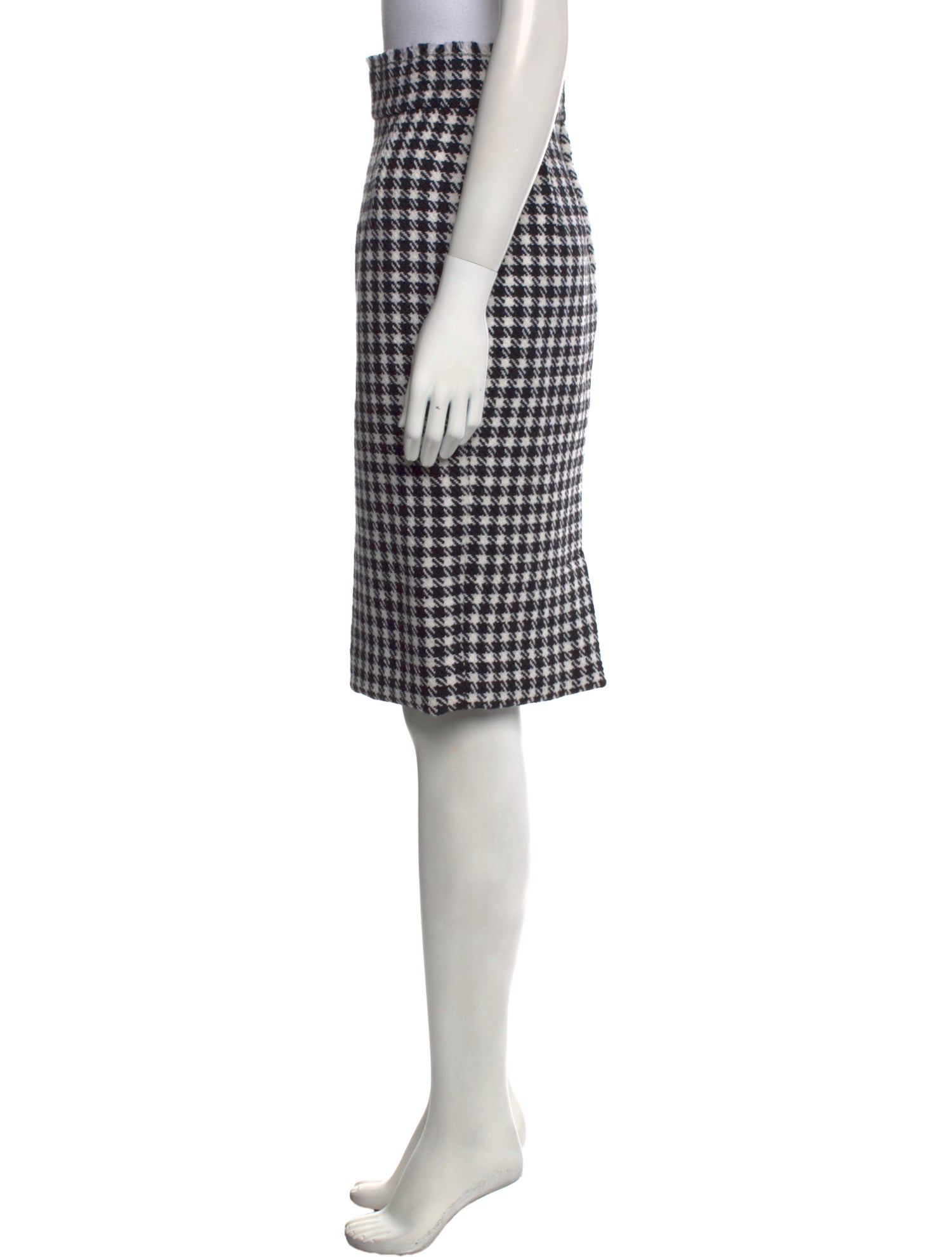 Dolce & Gabbana Wool Knee-Length Skirt