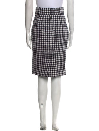 Dolce & Gabbana Wool Knee-Length Skirt