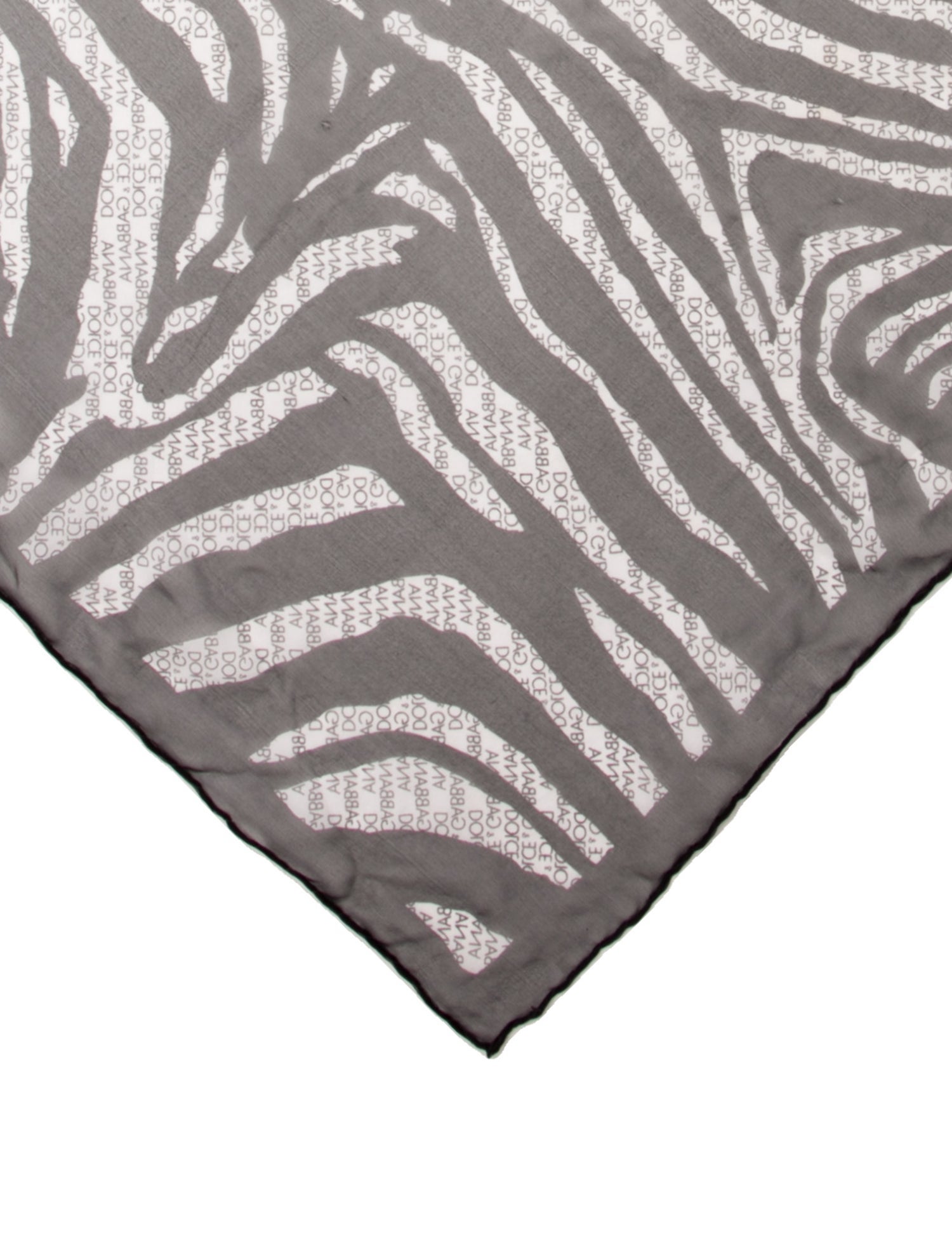 Dolce & Gabbana Silk Animal Print Scarf