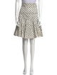 Dolce & Gabbana Polka Dot Print Knee-Length Skirt