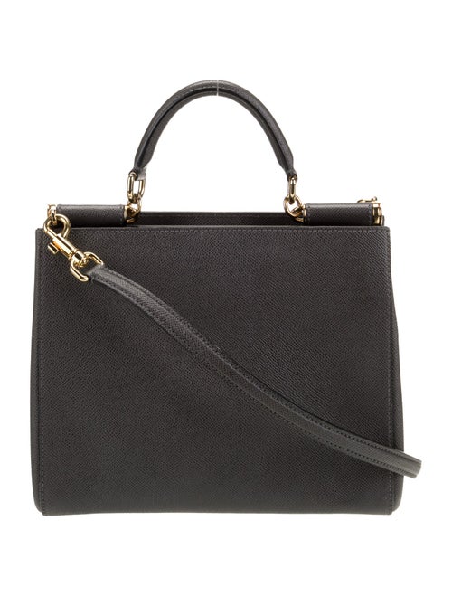 Dolce & Gabbana Leather Top Handle Bag