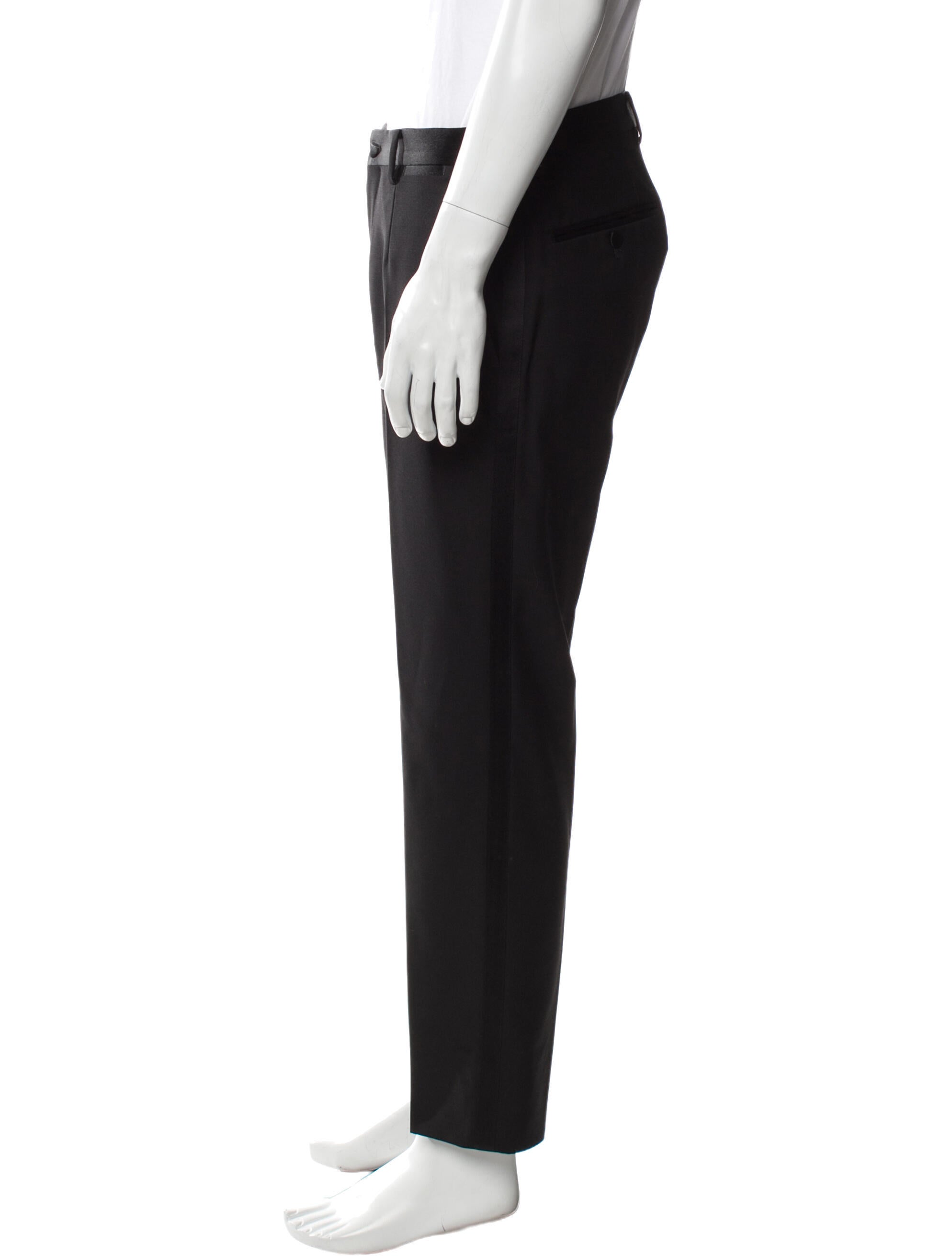 Dolce & Gabbana Virgin Wool Dress Pants