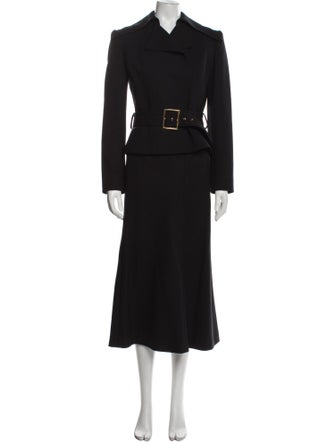 Dolce & Gabbana Virgin Wool Skirt Set