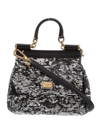 Dolce & Gabbana Sequins Miss Sicily Mini