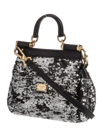 Dolce & Gabbana Sequins Miss Sicily Mini