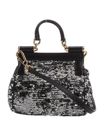 Dolce & Gabbana Sequins Miss Sicily Mini