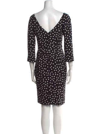Dolce & Gabbana Polka Dot Print Mini Dress