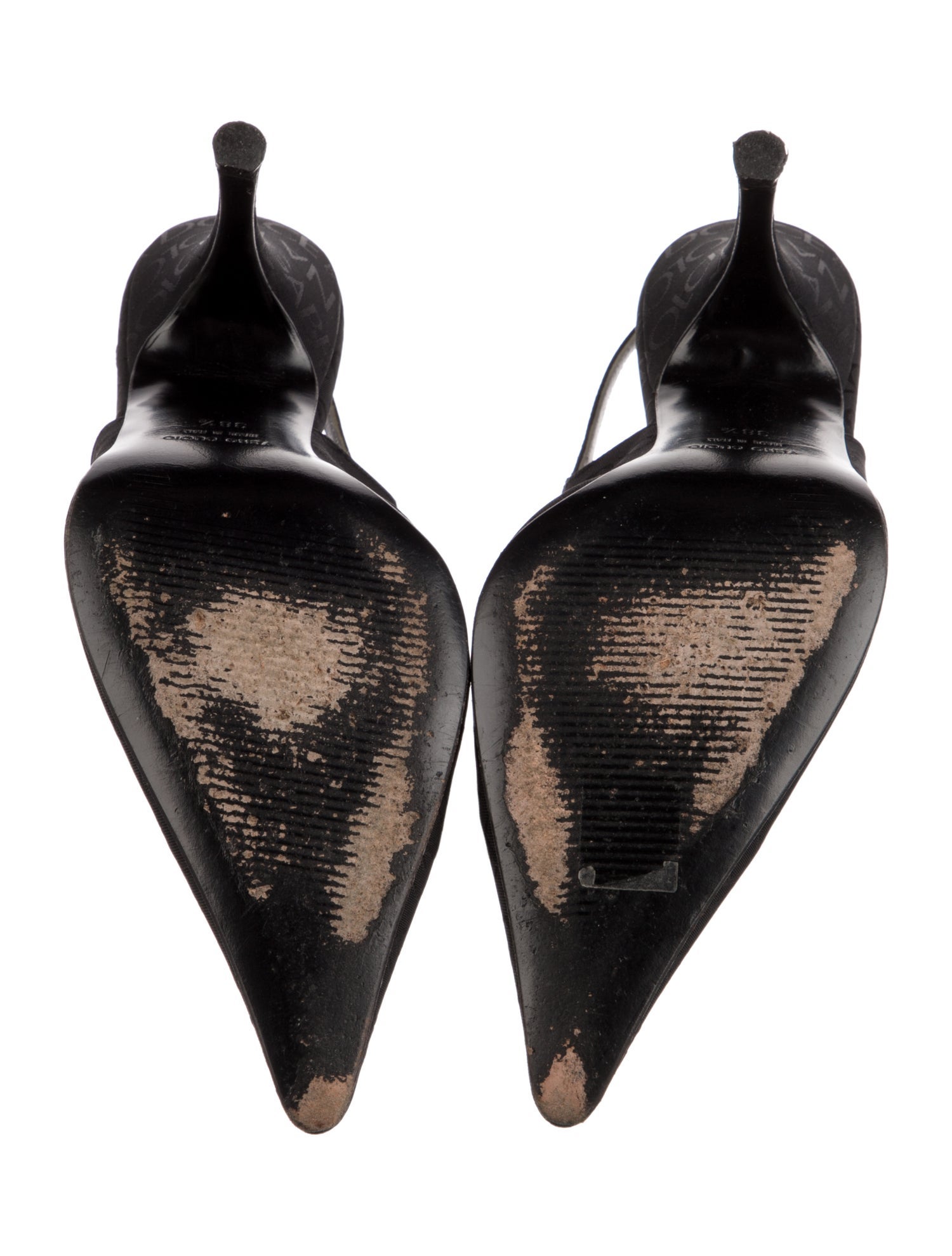 Dolce & Gabbana Leather Slingback Pumps