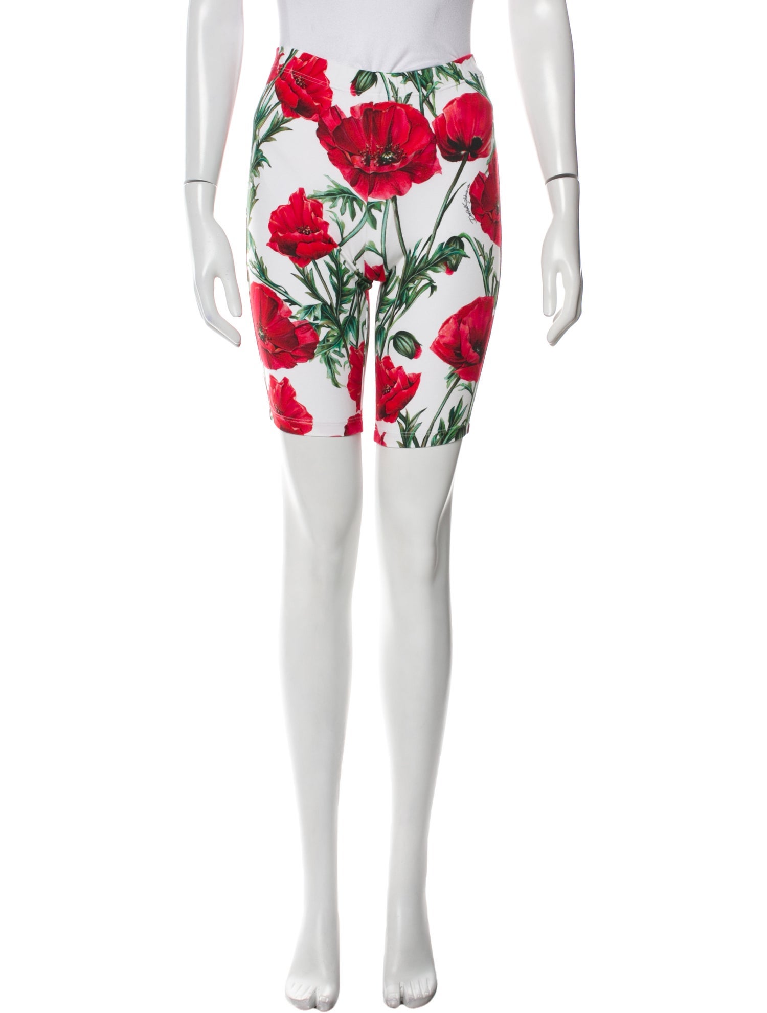 Dolce & Gabbana Floral Print Mini Shorts w/ Tags