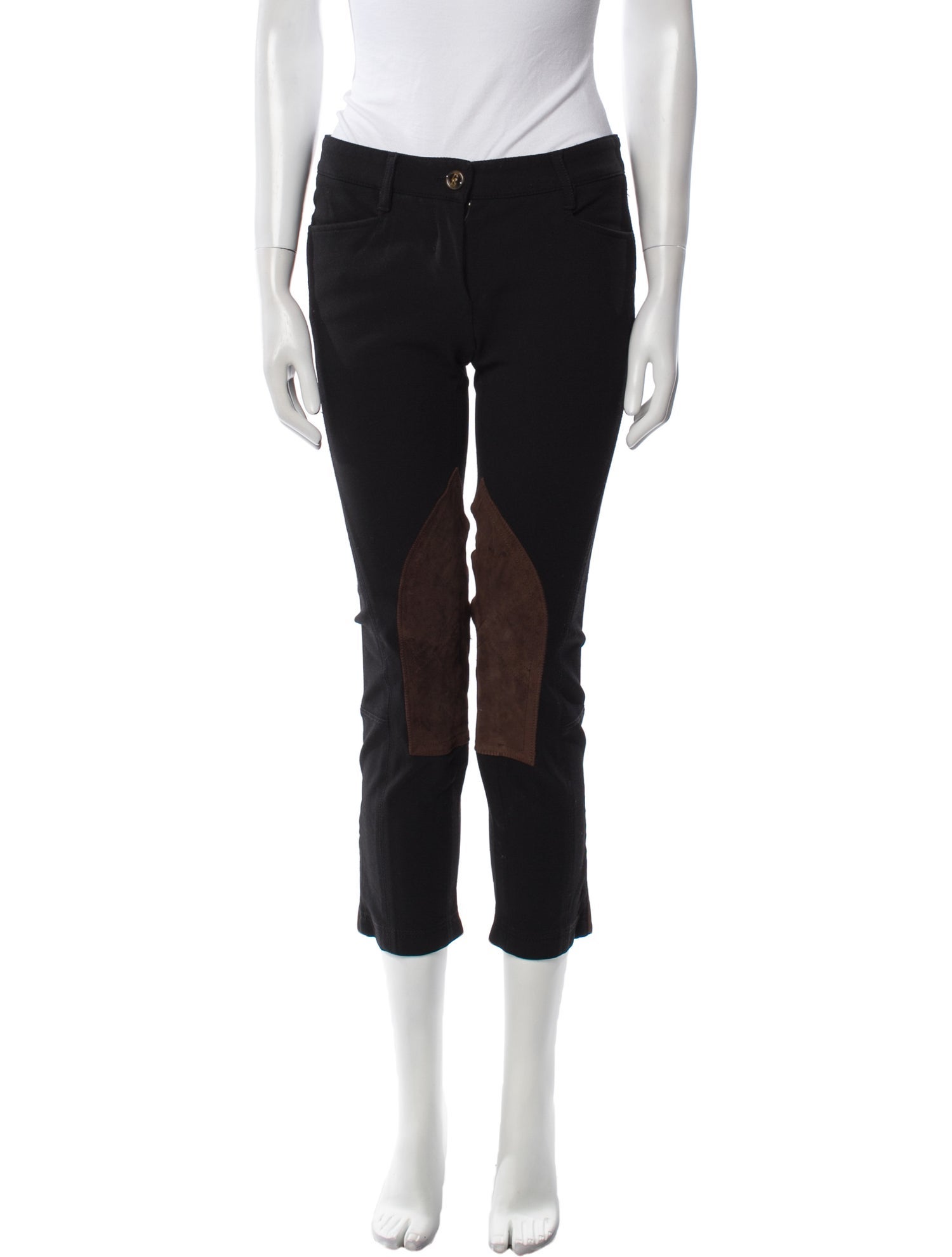 Dolce & Gabbana Virgin Wool Straight Leg Pants
