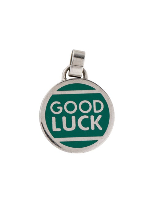 Dolce & Gabbana Enamel 'Good Luck' Pendant