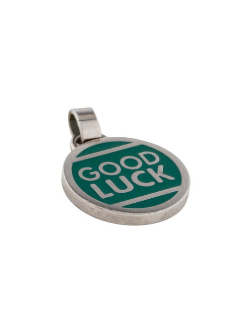 Dolce & Gabbana Enamel 'Good Luck' Pendant