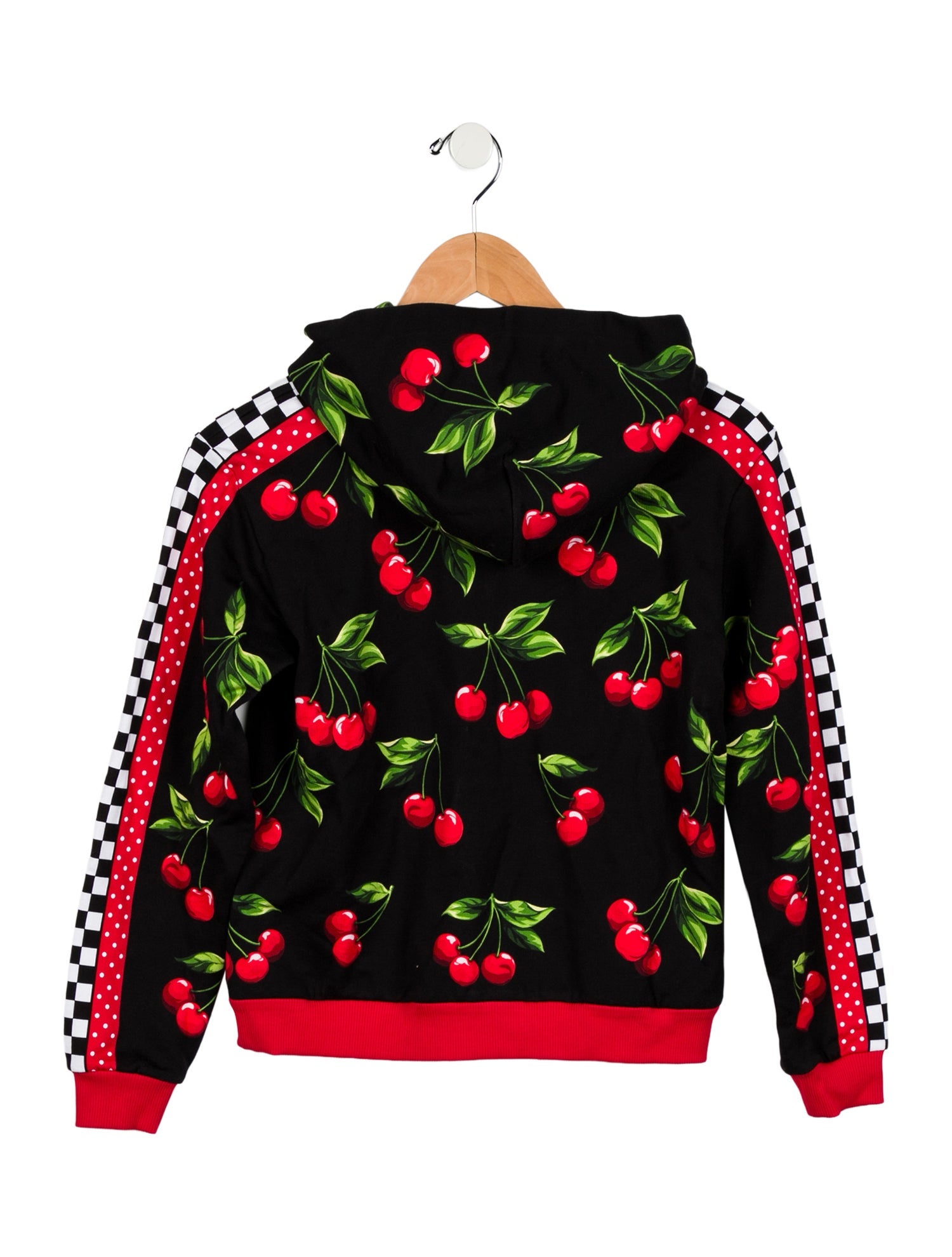Dolce & Gabbana Girls' Cherry Hooded Sweatshirt w/Tags
