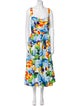 Dolce & Gabbana Floral Print Long Dress