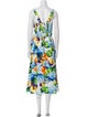 Dolce & Gabbana Floral Print Long Dress