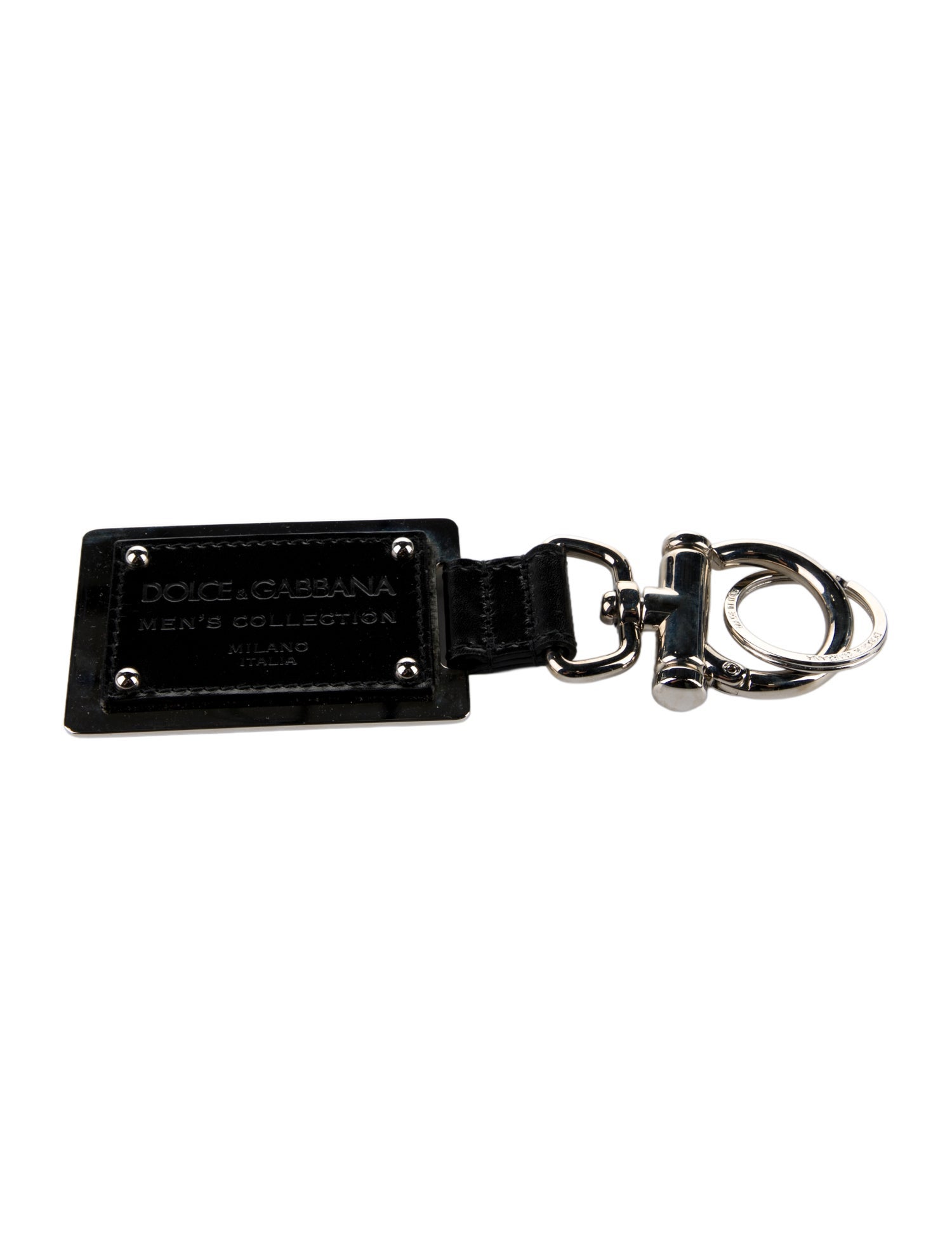 Dolce & Gabbana Metal Keychain w/Tags