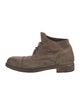 Dolce & Gabbana Suede Lace-Up Boots