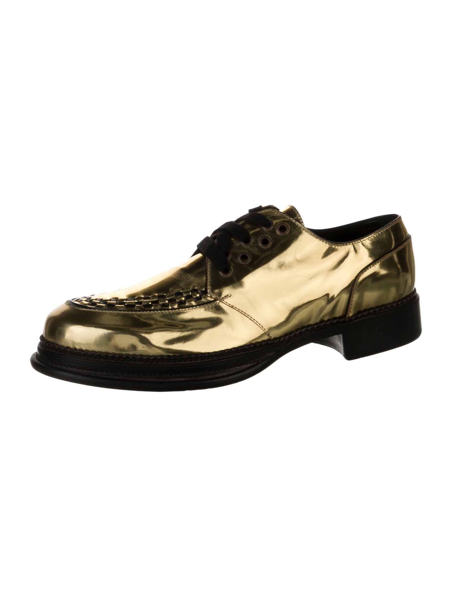 Dolce & Gabbana Patent Leather Derby Shoes
