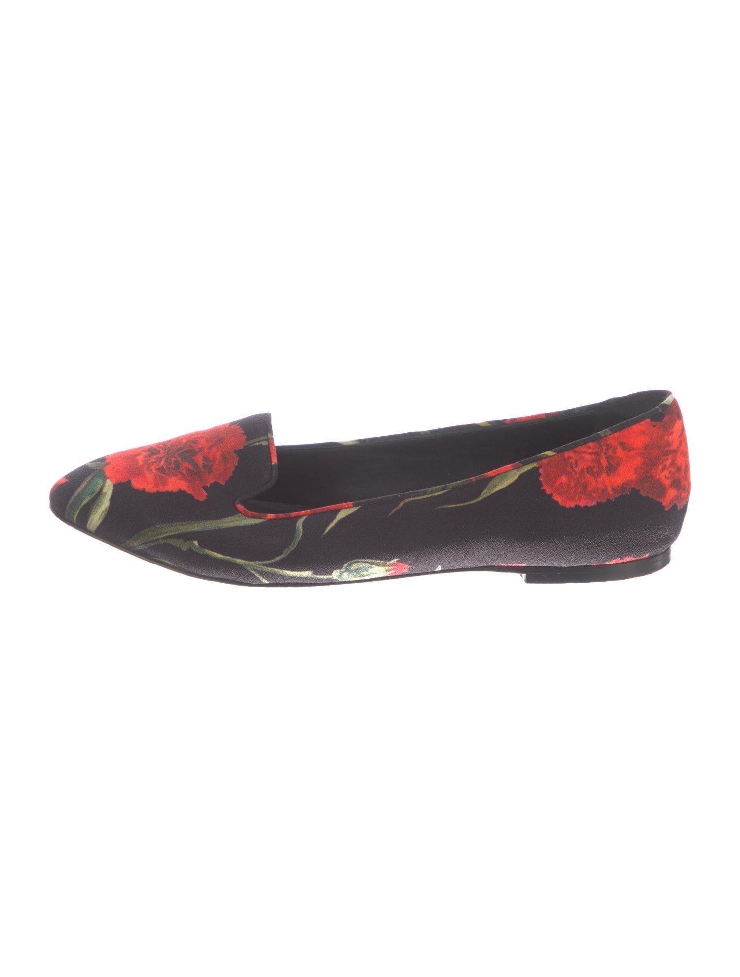 Dolce & Gabbana Floral Print Loafers
