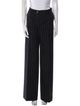 Dolce & Gabbana Virgin Wool Wide Leg Pants