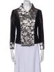 Dolce & Gabbana Silk Floral Print Evening Jacket