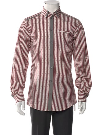 Dolce & Gabbana Striped Long Sleeve Shirt