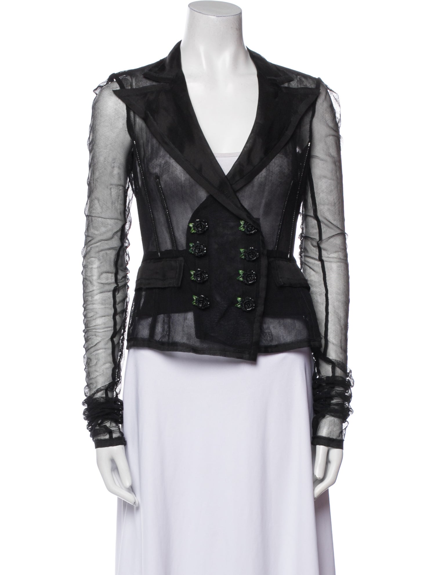 Dolce & Gabbana Lace Pattern Vest
