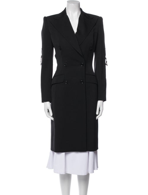 Dolce & Gabbana Virgin Wool Trench Coat