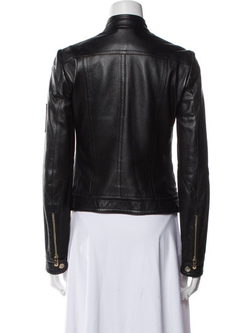 Dolce & Gabbana Leather Biker Jacket