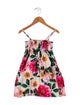 Dolce & Gabbana Girls' Floral Sleeveless Dress