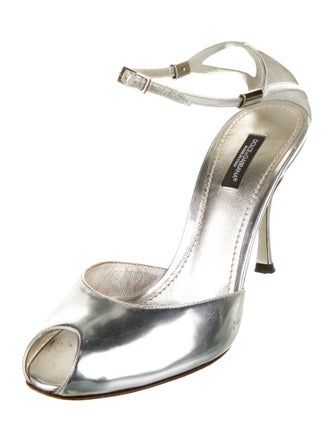 Dolce & Gabbana Leather D'Orsay Pumps