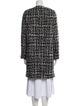 Dolce & Gabbana Wool Tweed Pattern Coat