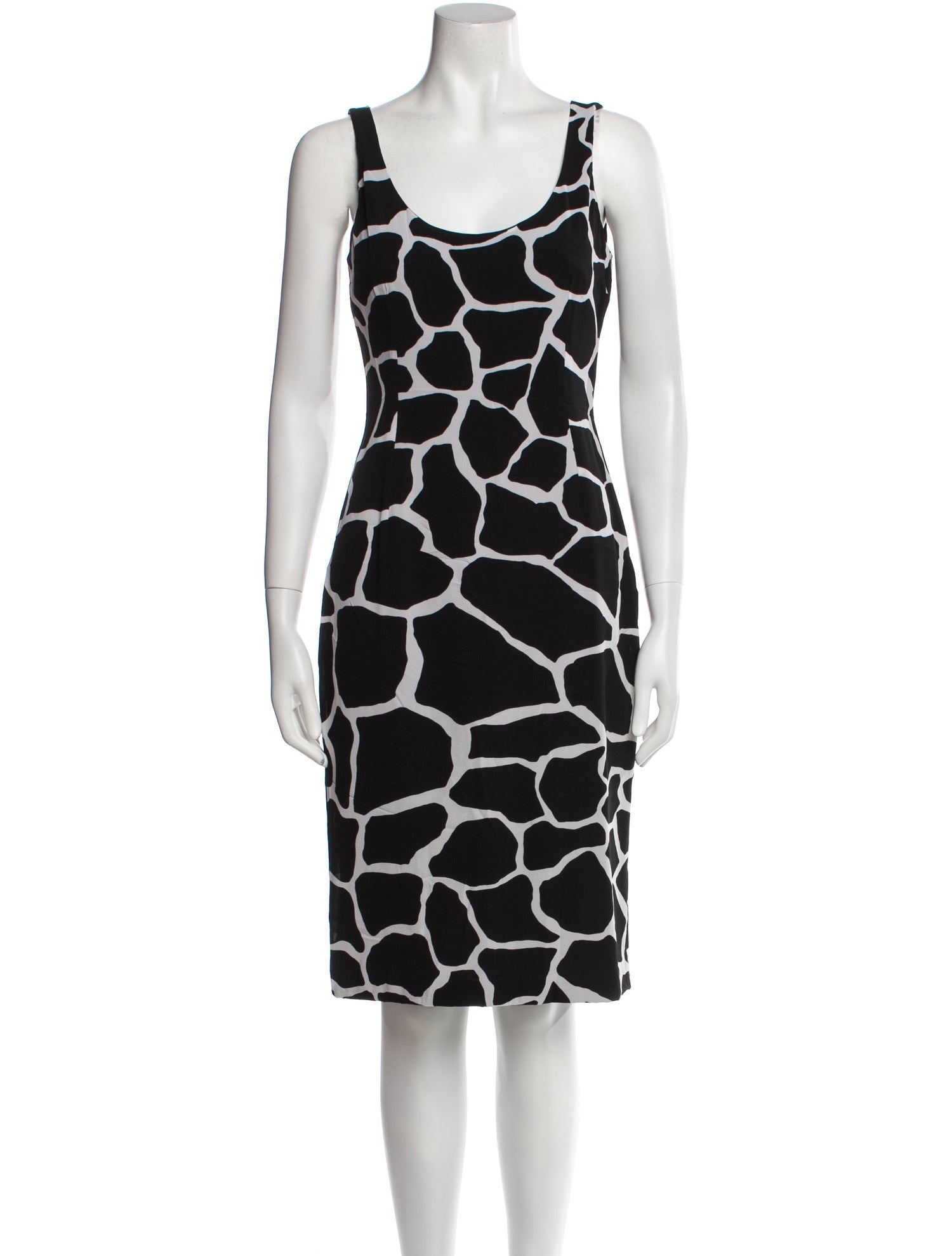 Dolce & Gabbana Silk Knee-Length Dress