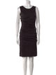 Dolce & Gabbana Scoop Neck Knee-Length Dress