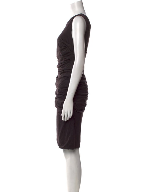 Dolce & Gabbana Scoop Neck Knee-Length Dress