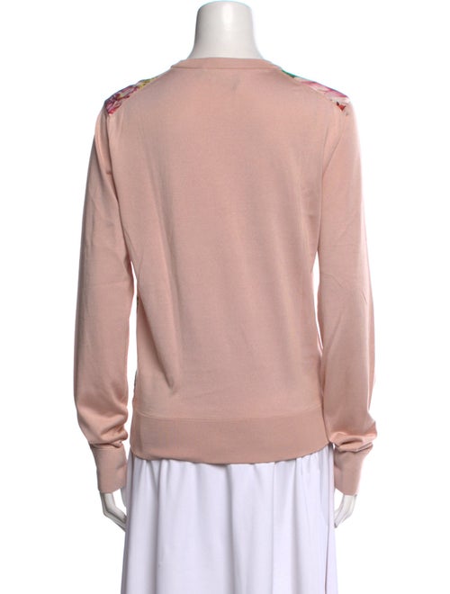 Dolce & Gabbana Silk Printed Sweater