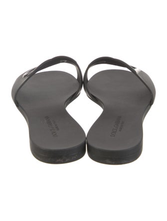 Dolce & Gabbana Rubber Flats
