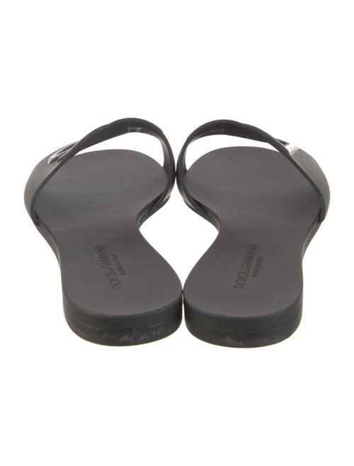 Dolce & Gabbana Rubber Flats