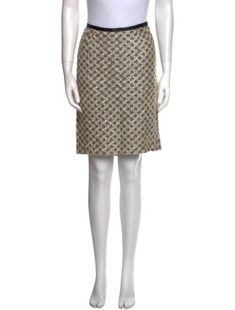 Dolce & Gabbana Printed Knee-Length Skirt