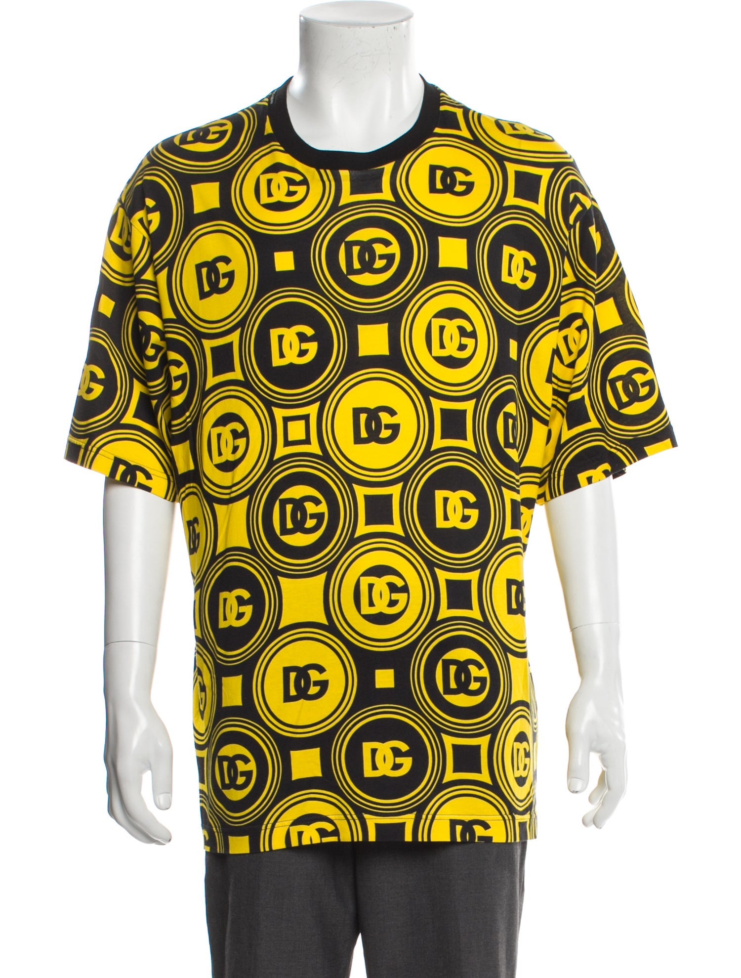 Dolce & Gabbana Printed Short Sleeve Shirt