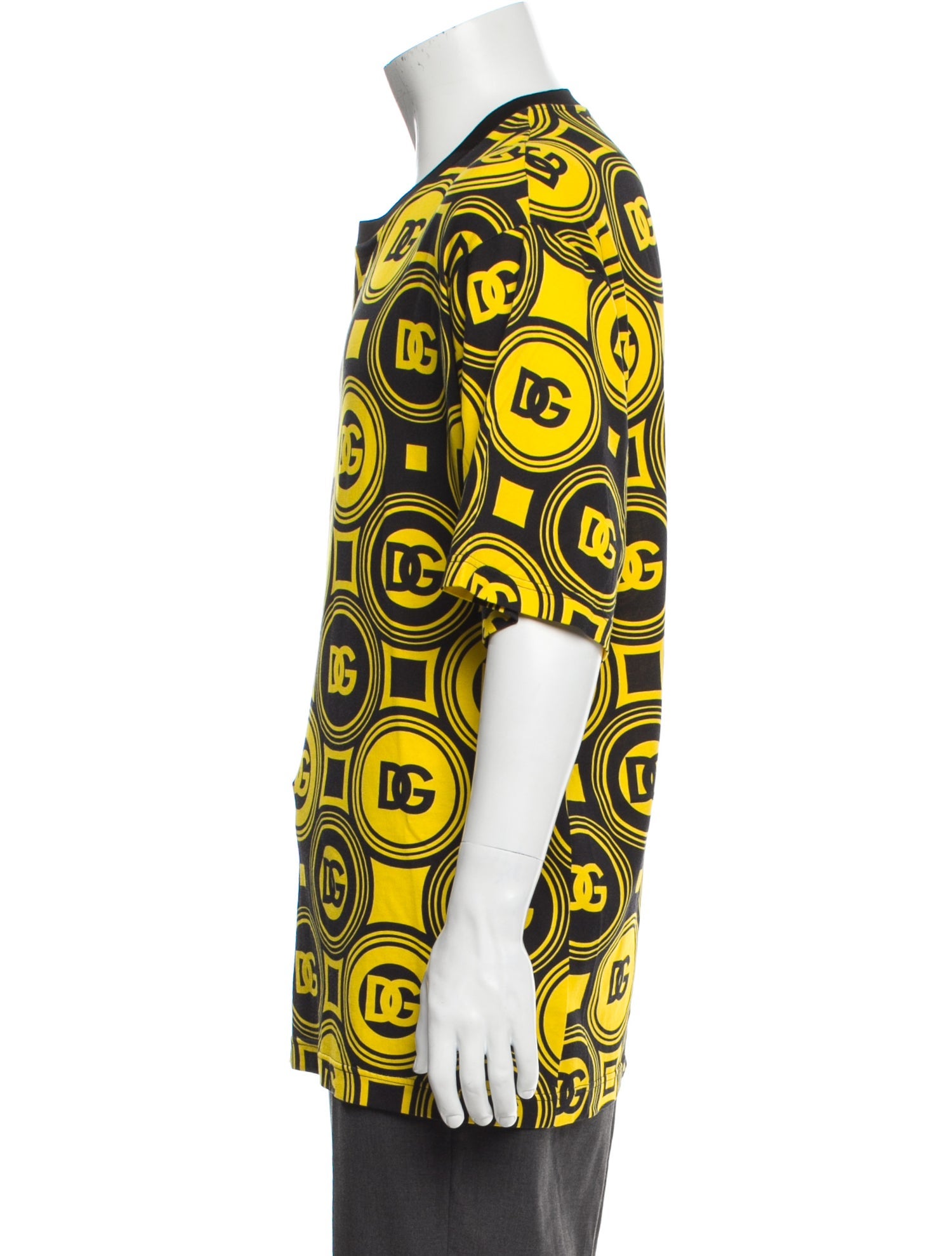 Dolce & Gabbana Printed Short Sleeve Shirt