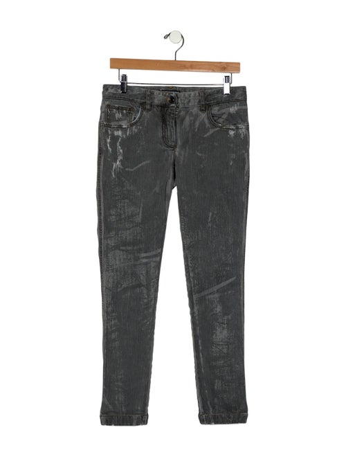 Dolce & Gabbana Mid-Rise Straight Leg Jeans