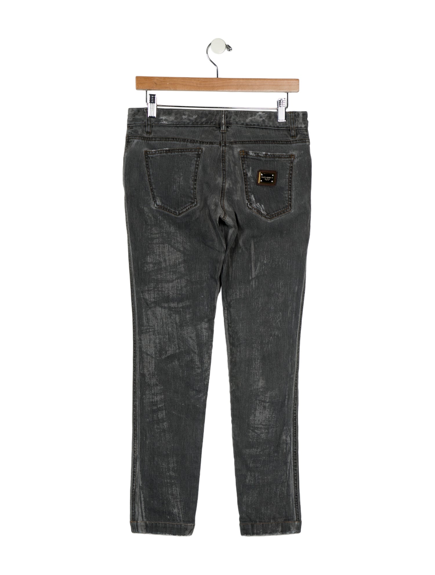 Dolce & Gabbana Mid-Rise Straight Leg Jeans