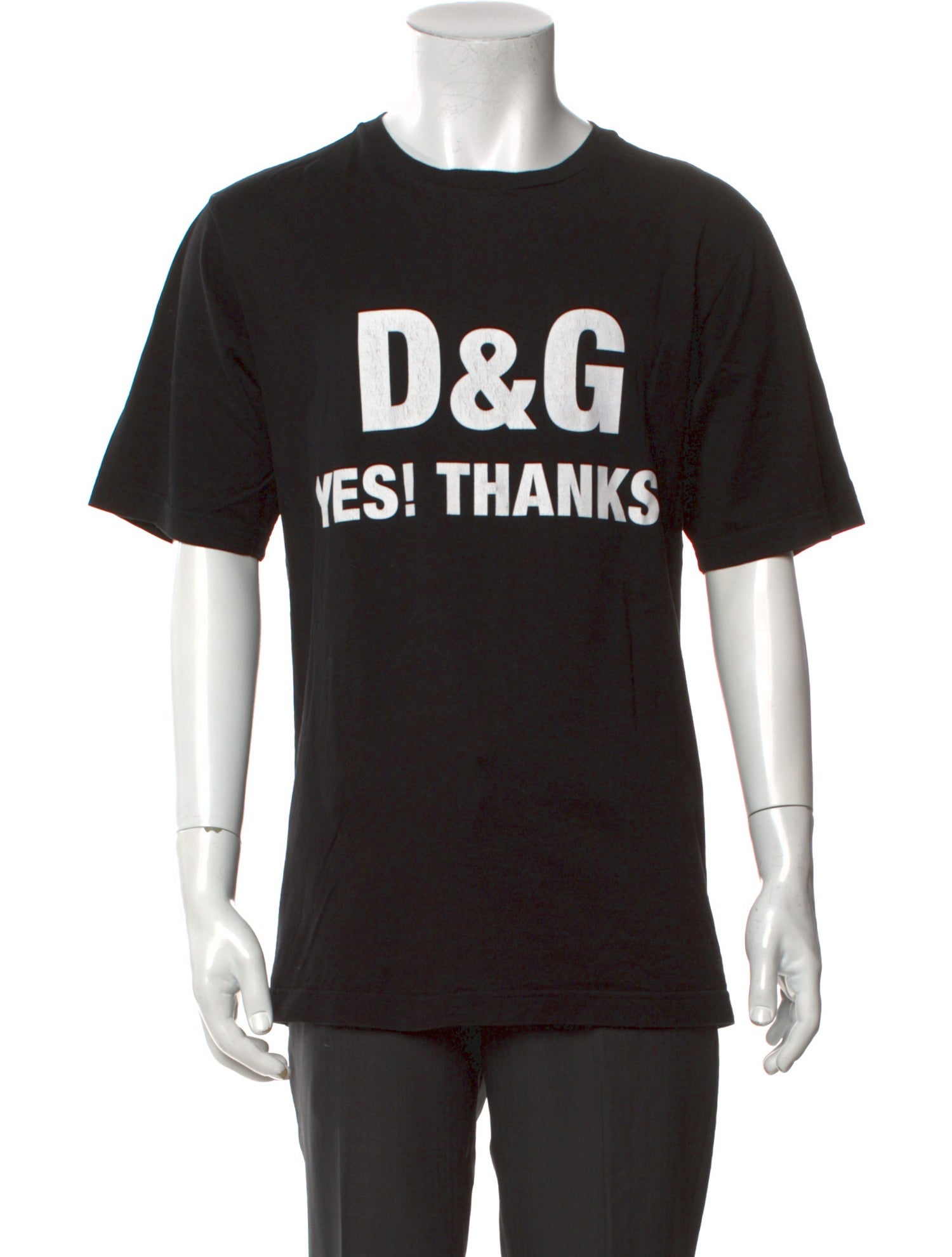 Dolce & Gabbana Graphic Print Crew Neck T-Shirt