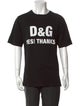 Dolce & Gabbana Graphic Print Crew Neck T-Shirt