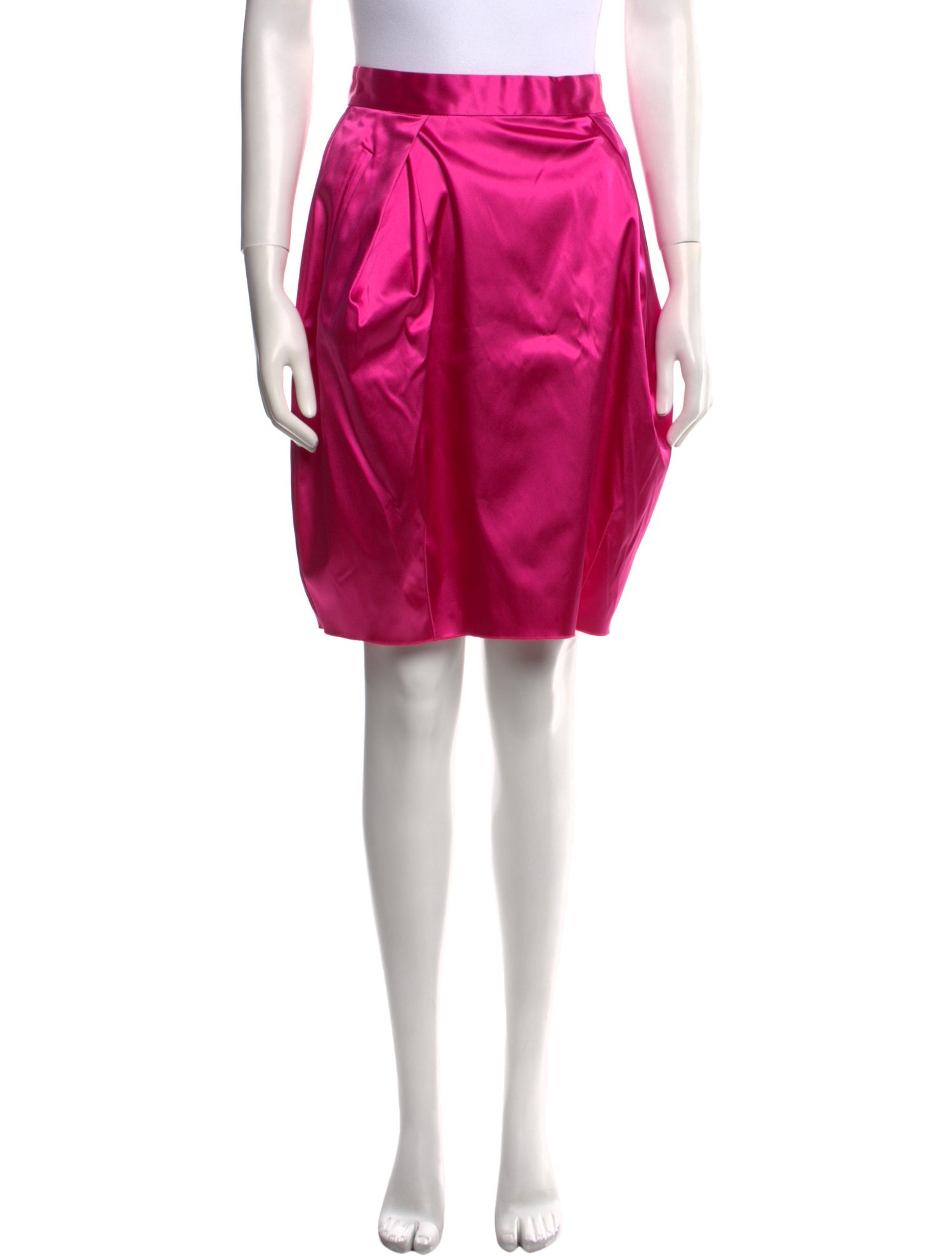 Dolce & Gabbana Pleated Accents Knee-Length Skirt w/ Tags