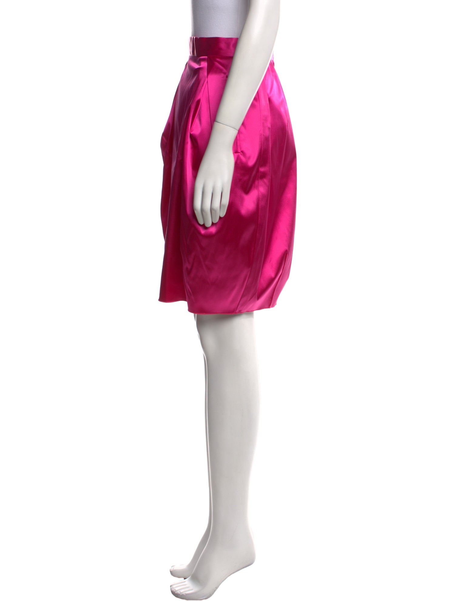 Dolce & Gabbana Pleated Accents Knee-Length Skirt w/ Tags