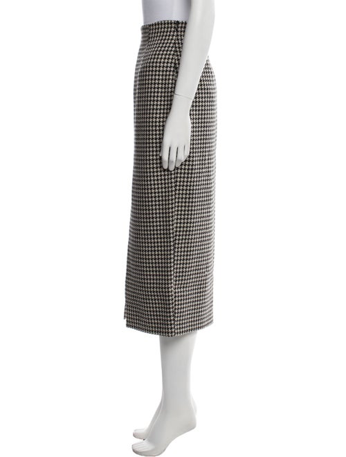 Dolce & Gabbana Virgin Wool Midi Length Skirt