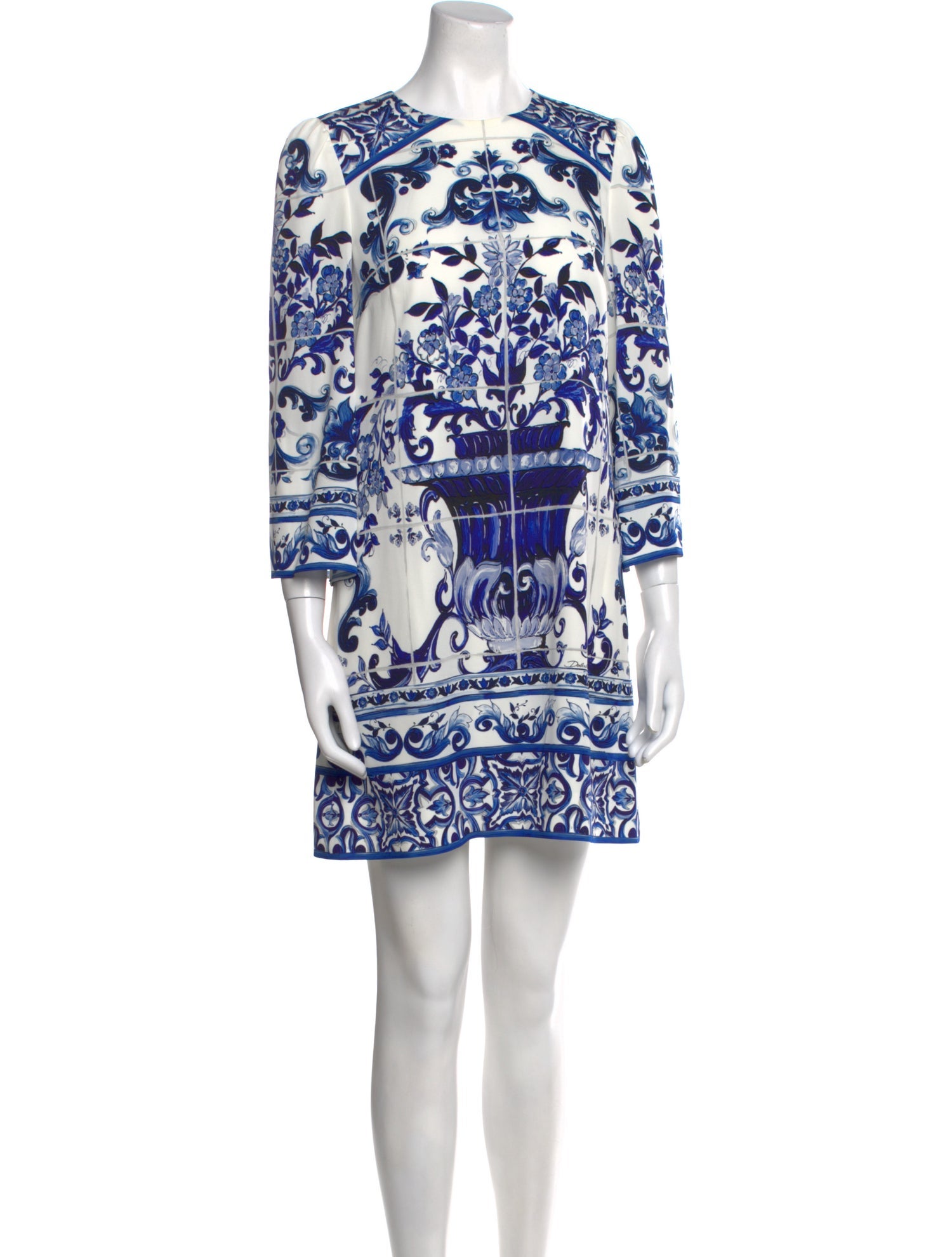 Dolce & Gabbana Printed Mini Dress
